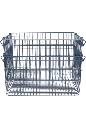 Ferm Living Cala Stackable Baskets - Set of 2 in | END. Clothing