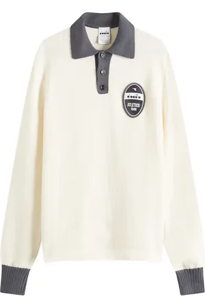 Diadora Legacy Long Sleeve Polo in , Size Large | END. Clothing