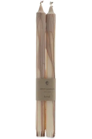 Ferm Living Dryp Candles - Set of 2 in | END. Clothing