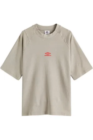 Umbro Washed Mock Neck T-Shirt in , Size X-Large | END. Clothing