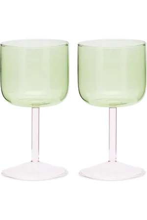 Hay Tint Wine Glass - Set of 2 in | END. Clothing