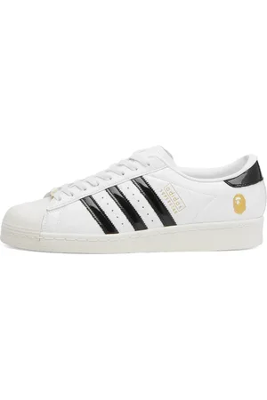 adidas X Bape Superstar Vintage Sneaker in , Size UK 3.5 | END. Clothing