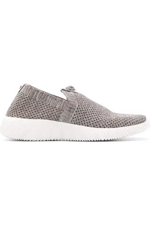 Kurt Geiger Lorna metallic slip-on sneakers