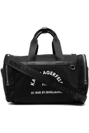 Karl Lagerfeld Naiset Matkalaukut - Recycled-nylon weekender bag