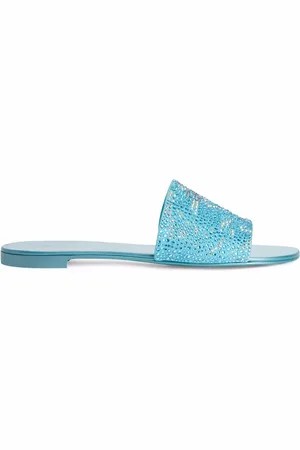 Giuseppe Zanotti Adelia Starlight studded sliders