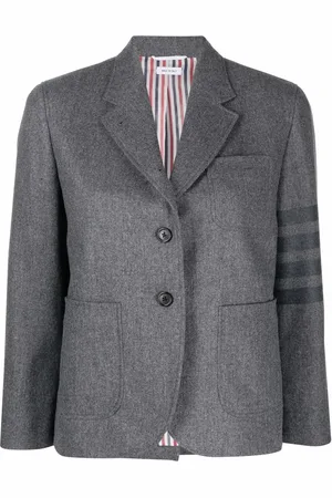 Thom Browne 4-Bar stripe single-breasted blazer