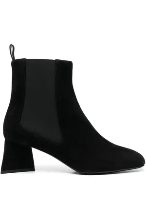 Pollini Square-toe leather boots