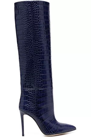 PARIS TEXAS Naiset Ylipolvensaappaat - Crocodile-effect 105mm knee boots