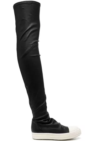 Rick Owens Naiset Ylipolvensaappaat - Thigh-high flatform boots