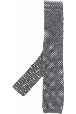 Brunello Cucinelli Miehet Solmiot - Knitted cashmere tie