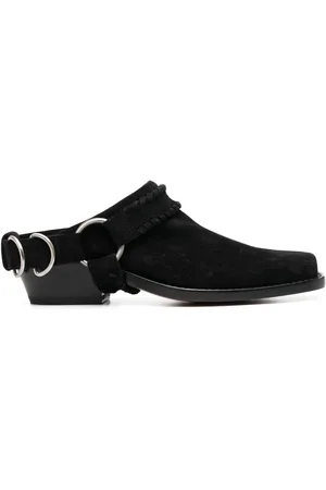 Buttero Naiset Sandaalit - Square-toe suede 55mm mules