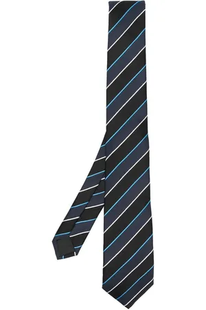 Lanvin Miehet Solmiot - Diagonal stripe pattern tie