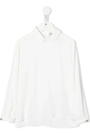 Simonetta Long-sleeved polo shirt