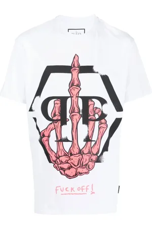 Philipp Plein Skeleton logo crew-neck T-shirt