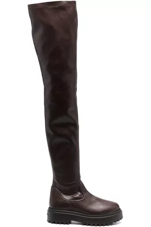 LE SILLA Naiset Ylipolvensaappaat - Ranger thigh-high boot