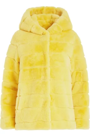 Apparis Naiset Talvitakit - Faux-fur hooded jacket