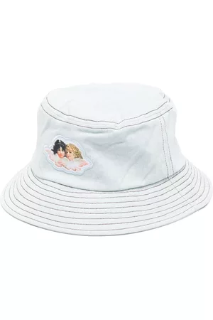Fiorucci Hatut - Logo-print bucket hat