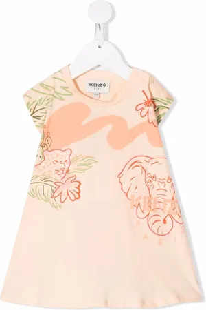 Kenzo Multi icons print dress