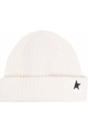 Golden Goose Star patch ribbed beanie