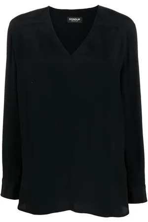 Dondup V-neck long sleeve top