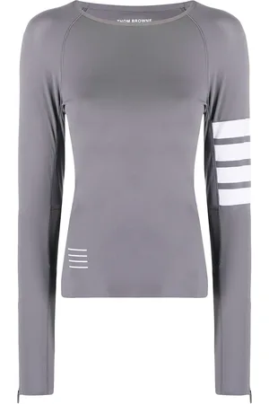 Thom Browne 4-Bar compression long-sleeve top