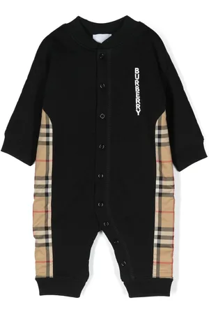 Burberry Vintage Check panelled romper