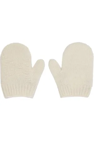 Gucci Knitted wool mittens