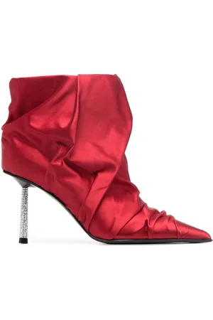 LE SILLA Bella 80mm ruched ankle boots