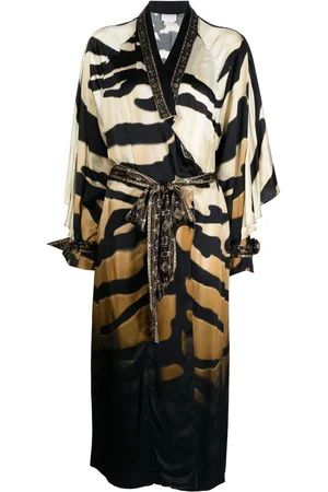 Camilla Naiset Päällystakit - Zebra-print kimono coat