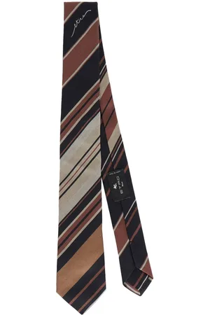 ETRO Miehet Solmiot - Logo striped tie