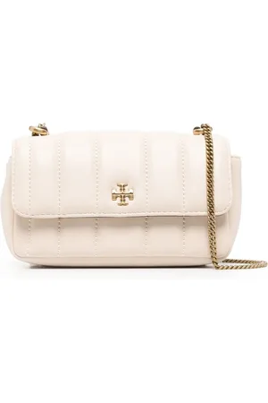 Tory Burch Satchel Laukku Alennus - T Monogram Barrel Naisten Beige