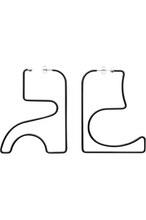 Courrèges Maxi AC geometric-shape earrings