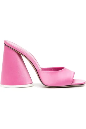 The Attico Luz 105mm satin sandals