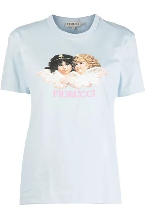 Fiorucci Naiset T-paidat - Graphic-print short-sleeve T-shirt