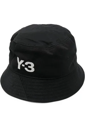 Y-3 Hatut - Embroidered-logo bucket hat