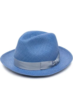 Borsalino Straw ribbon band hat