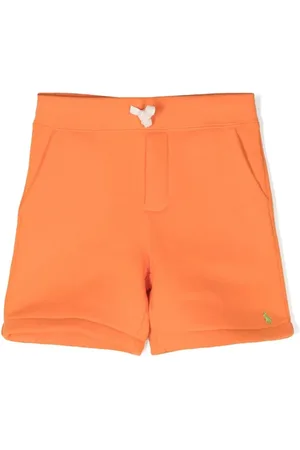 Ralph Lauren Embroidered-logo cotton shorts