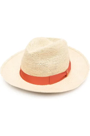 Borsalino Miehet Hatut - Federico Panama straw-woven hat