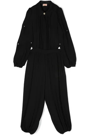 Elisabetta Franchi La Mia Bambina Haalarit - Open-back ruched jumpsuit