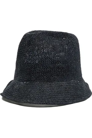 CASEY CASEY Woven straw fedora hat