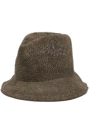 CASEY CASEY Miehet Hatut - Woven straw fedora hat