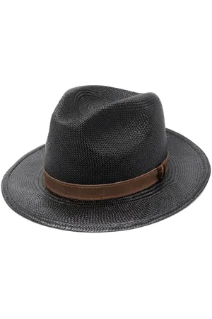 Borsalino Miehet Hatut - Suede-detail Panama hat