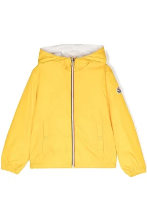 Moncler Logo-patch sleeve hooded jacket