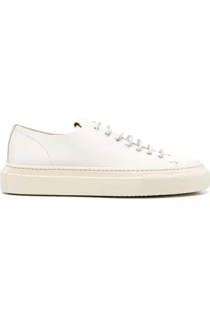 Buttero Naiset Tennarit - Low-top leather trainers