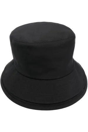 SACAI Hatut - Layered-brim wool bucket hat