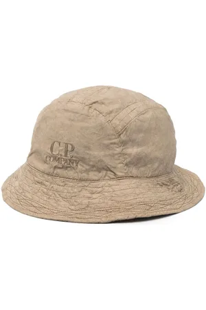 C.P. Company Miehet Hatut - Logo-embroidered cotton bucket hat