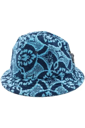 Marine Serre Hatut - Graphic-print cotton bucket hat