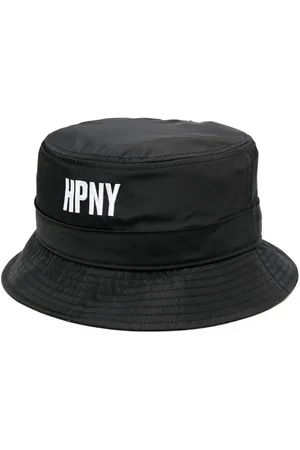 Heron Preston Miehet Hatut - HPNY logo-patch bucket hat
