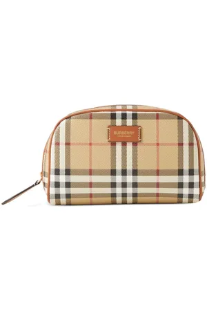 Burberry Naiset Lompakot - Small check travel pouch