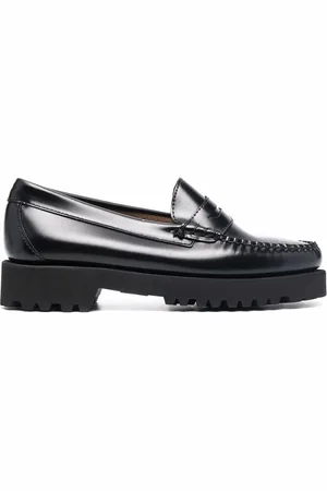 G.H. Bass Glossy leather loafers